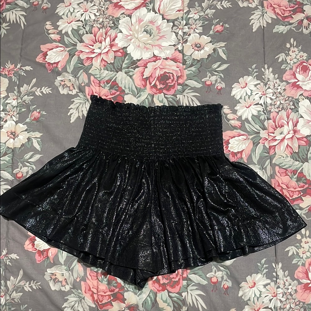 Queen of Sparkles black shorts